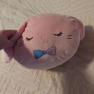 Adorable Pink Bunny Plush Bed Stacklabe Soft Stuffed Animal Rabbit